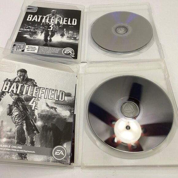 Battlefield 3 and Battlefield 4 Sony PlayStation 3 PS3 Video Game Lot of 2 - Picture 4 of 7